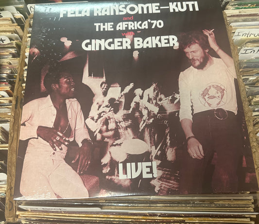 Fela Ransome-Kuti, Africa 70, Ginger Baker – Live! Vinyl LP