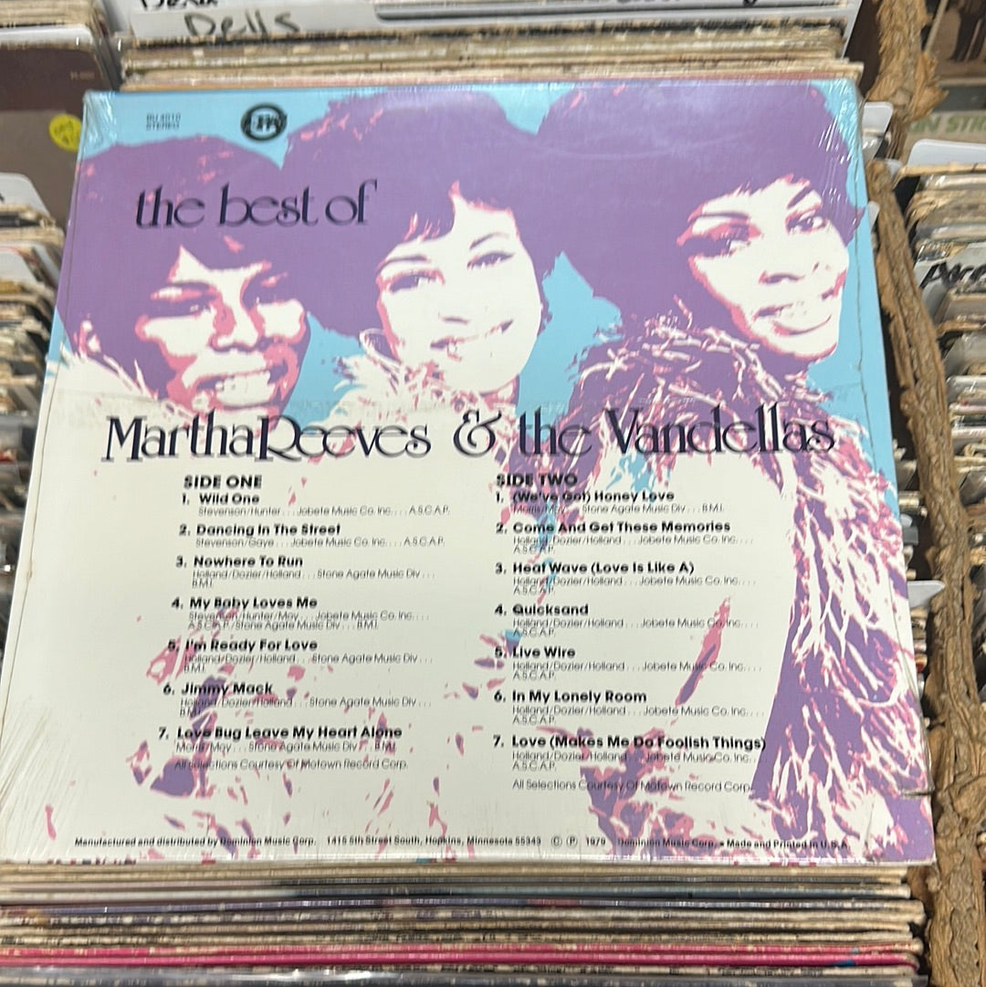 Martha Reeves & The Vandellas – The Best Of Martha Reeves & The Vandellas Vinyl Lp