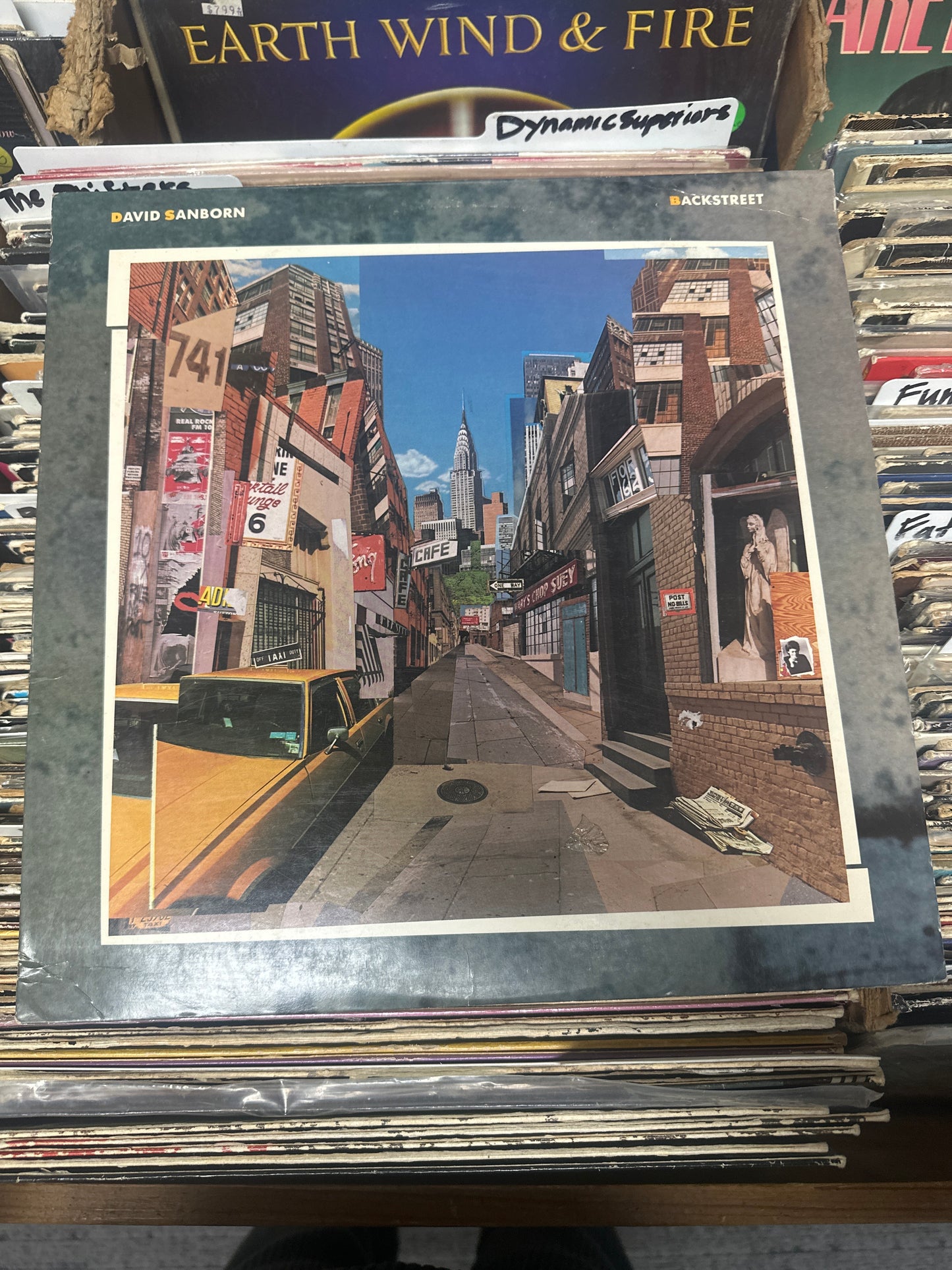 David Sanborn ‎– Backstreet Vinyl LP