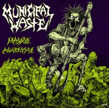 MUNICIPAL WASTE-MASSIVE AGGRESSIVE (TOXIC GREEN & PURPLE MERGE VINYL) (RSD)
