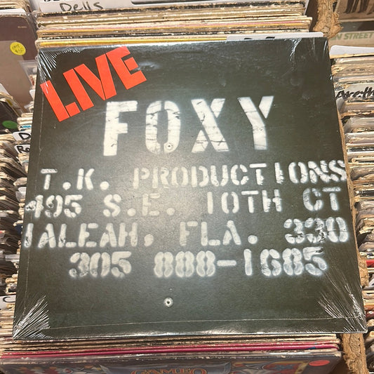 Foxy – Live Vinyl Lp