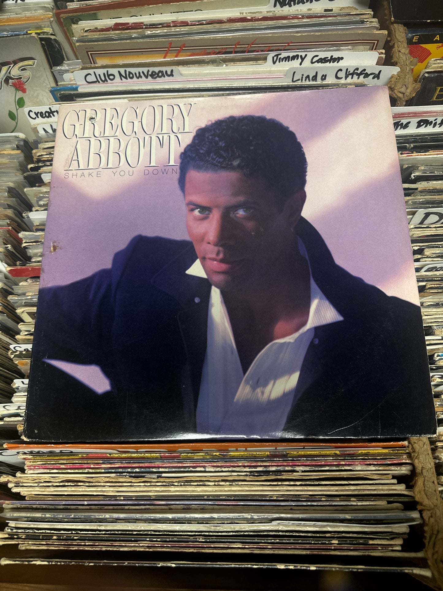 Gregory Abbott – Shake You Down Vinyl LP FC 40437 VG+/VG+