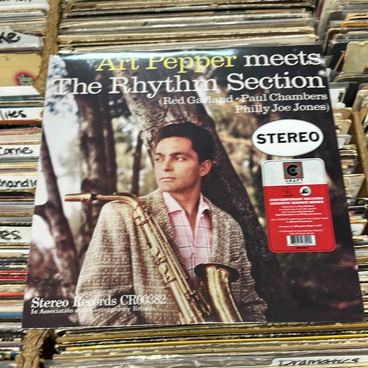 Pepper – Art Pepper Meets The Rhythm Section CR00382 180g Vinyl Lp Reissue