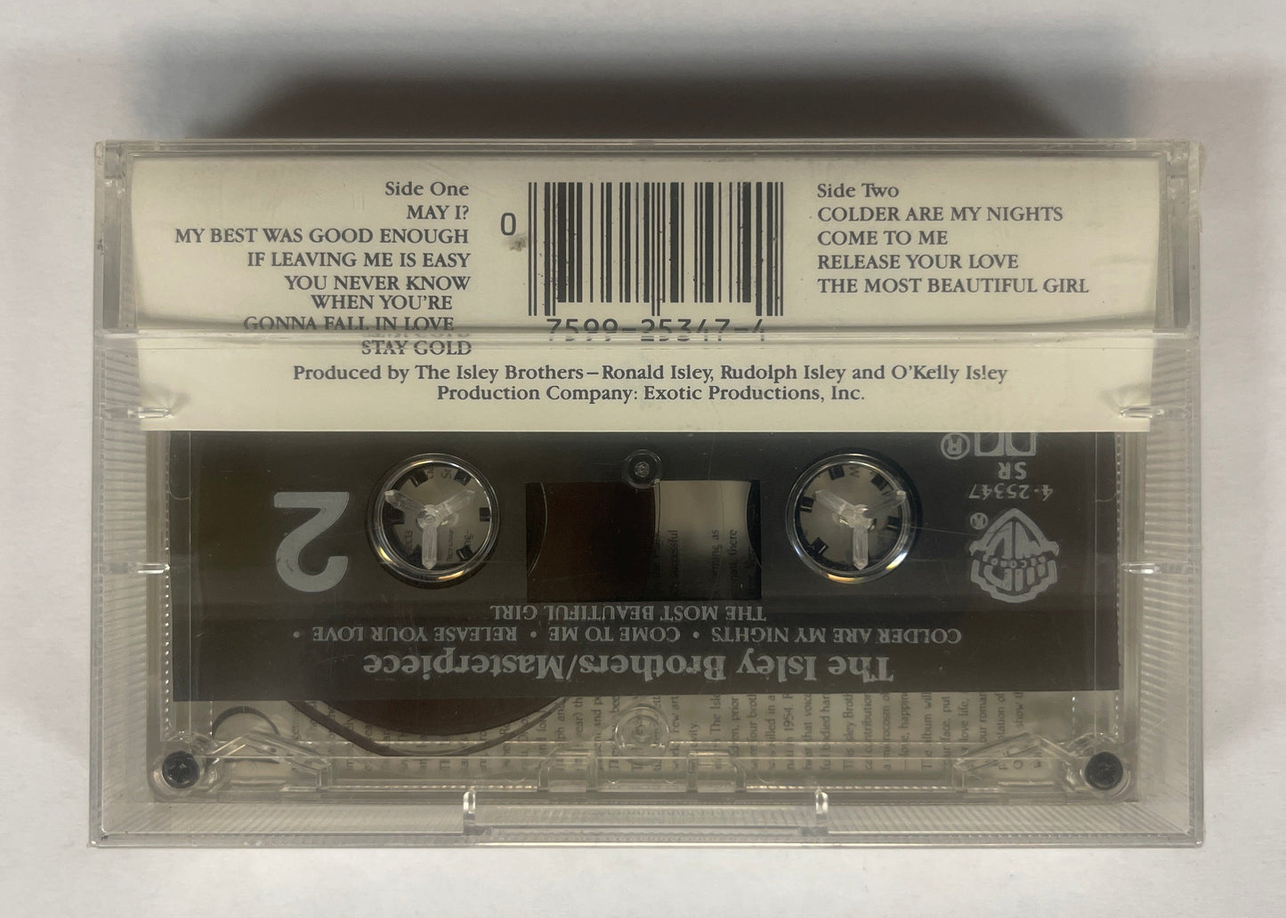 The Isley Brothers ‎– Masterpiece Cassette