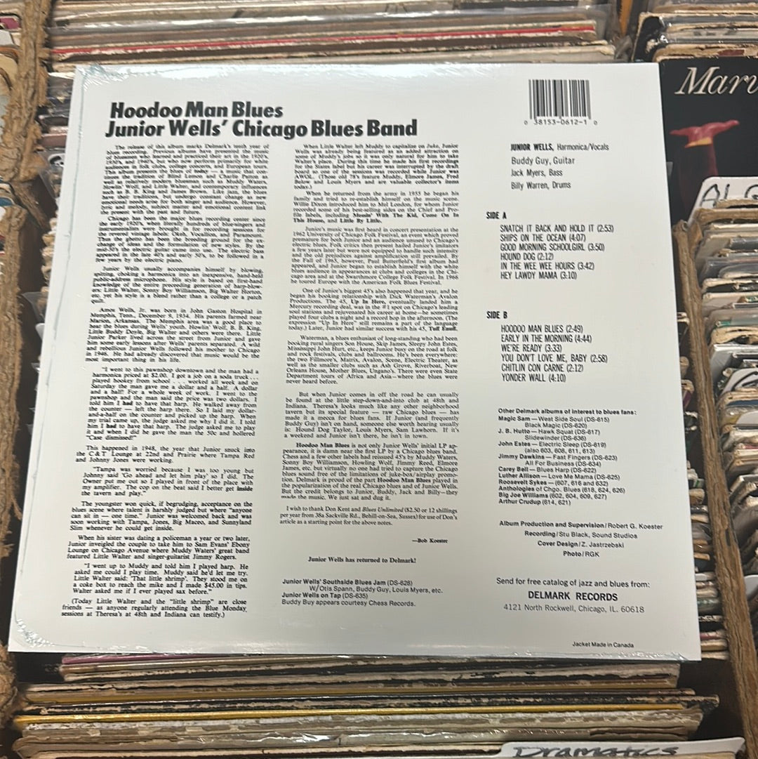 Junior Wells' Chicago Blues Band With Buddy Guy – Hoodoo Man Blues Vinyl Lp