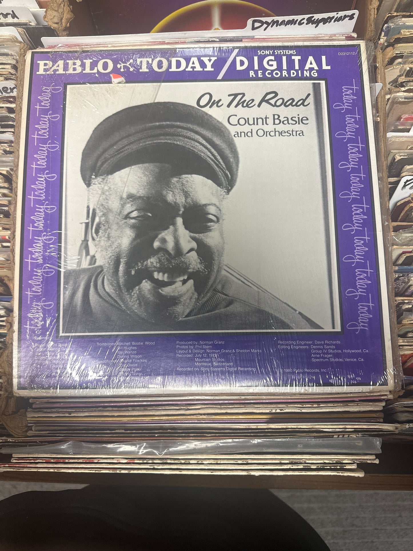Count Basie And Orchestra ‎– On The Road  Red Vinyl LP D2312112 VG+/VG+