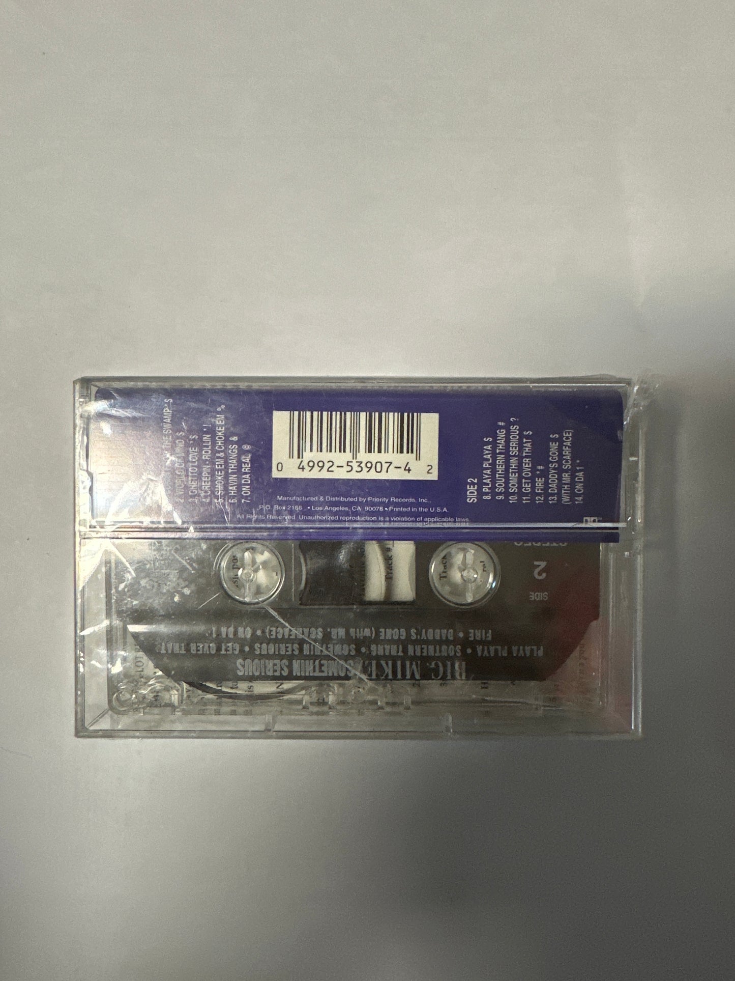 Big Mike ‎– Somethin' Serious Cassette