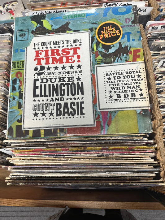 Duke Ellington And Count Basie – First Time! (The Count Meets The Duke) Vinyl LP CS 8515 VG+/VG+