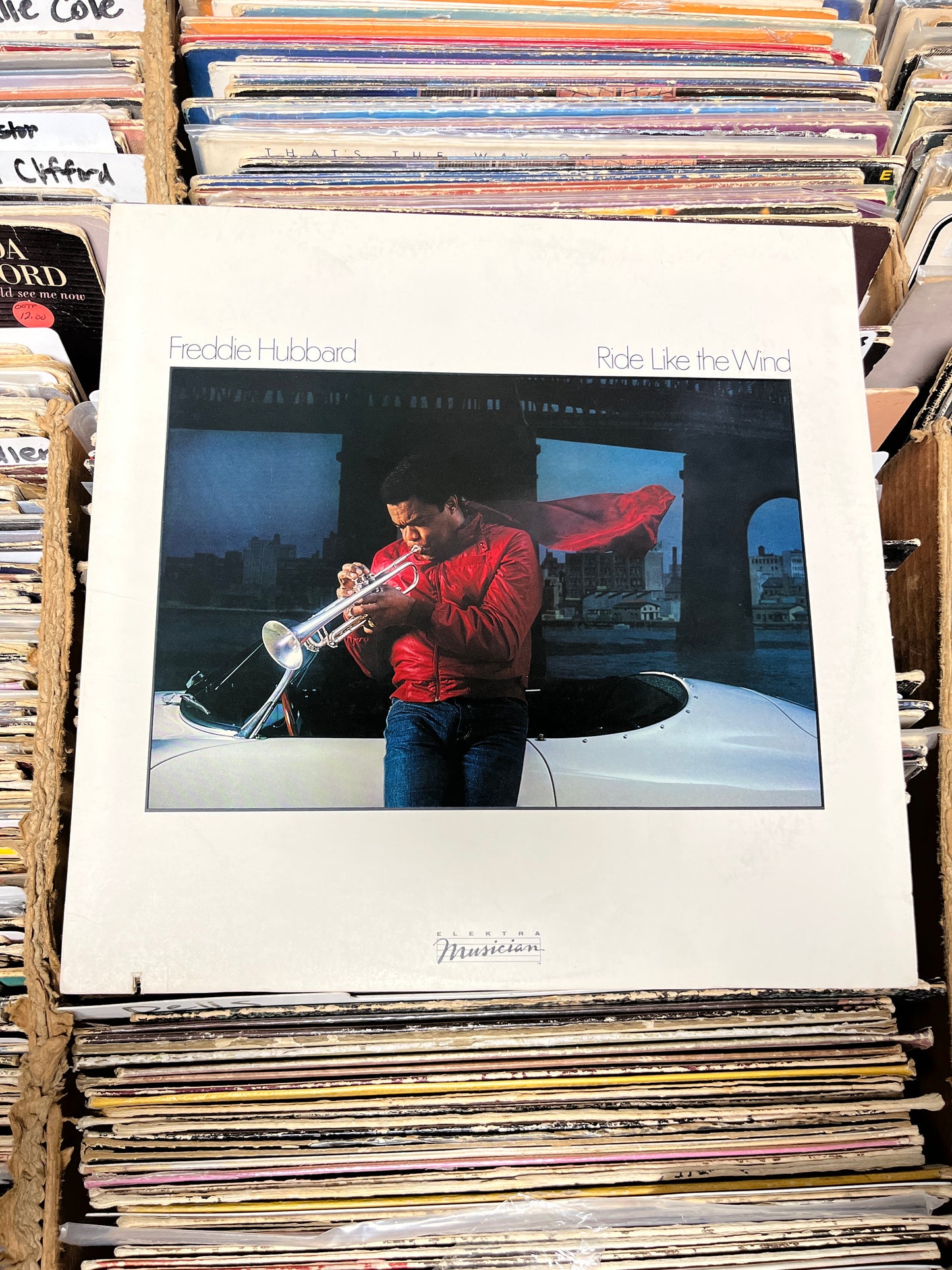 Freddie Hubbard ‎– Ride Like The Wind Vinyl LP VG+/VG+