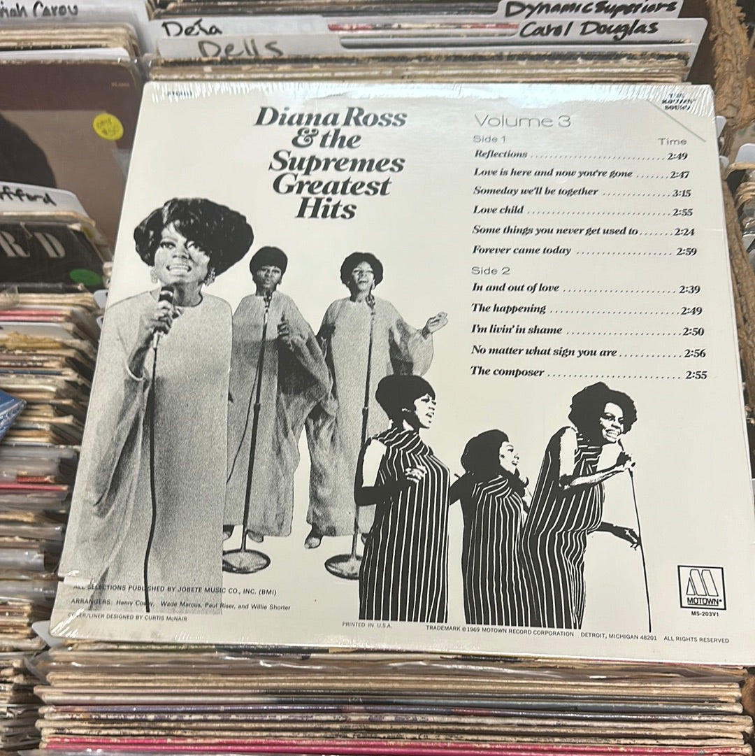 Diana Ross & The Supremes – Greatest Hits Volume 3 M5-203V1