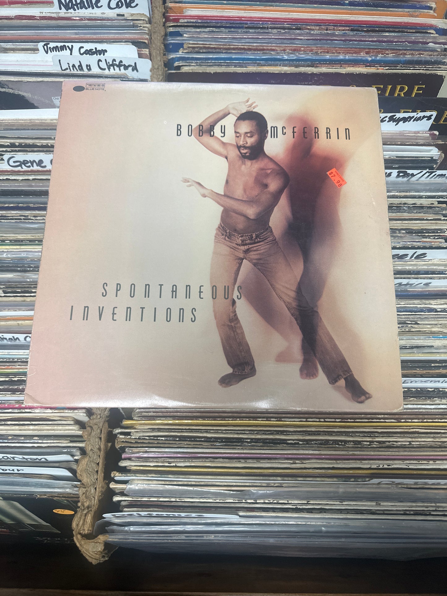 Bobby McFerrin ‎– Spontaneous Inventions Vinyl LP BT-85110 VG+/VG+