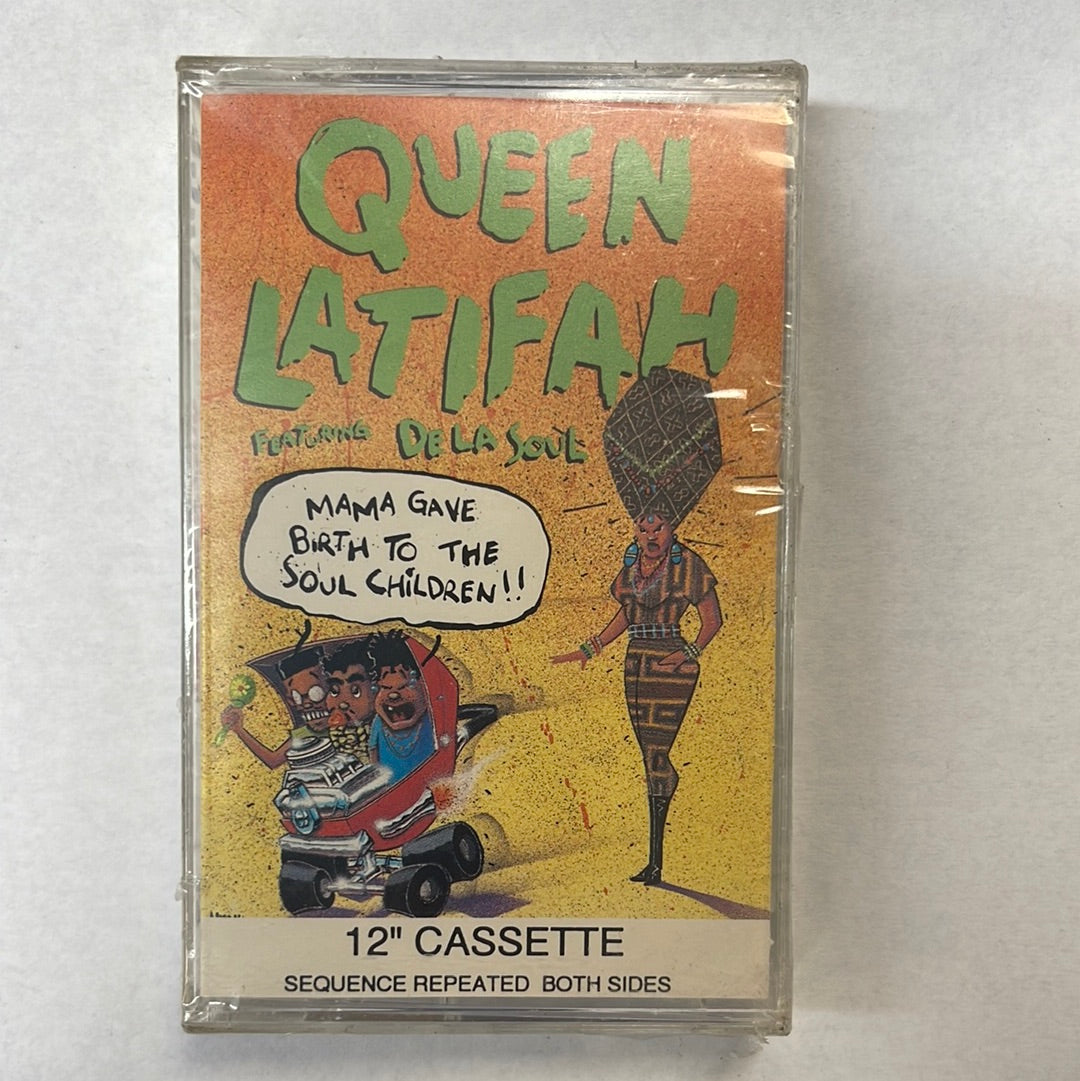 Queen Latifah Featuring De La Soul ‎– Mama Gave Birth To The Soul Children 12" Cassette