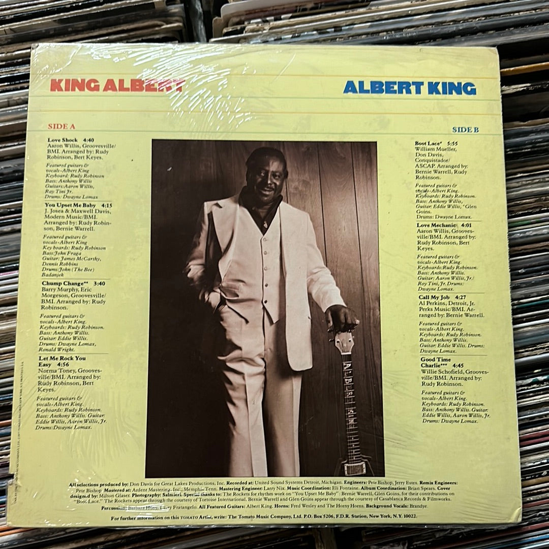 Albert King ‎– King Albert Tom-6002 VinyL LP