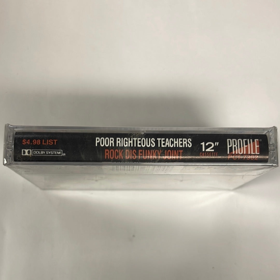 Poor Righteous Teachers ‎Rock Dis Funky Joint Cassette, Maxi Single