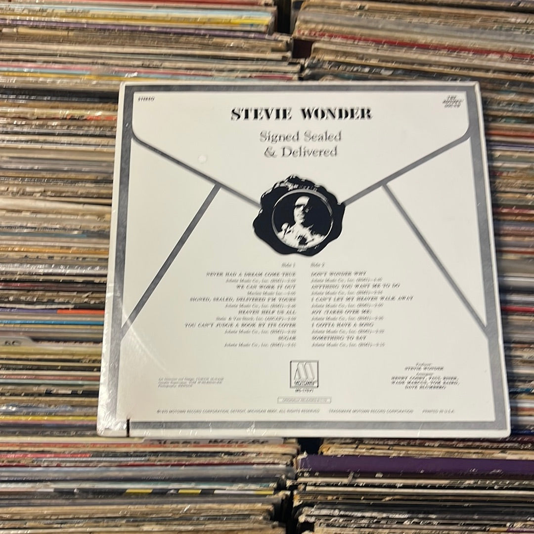 Stevie Wonder ‎– Signed Sealed & Delivered M5-176V1 Vinyl LP