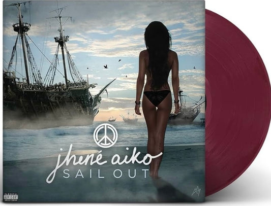Jhené Aiko Sail Out Burgundy Vinyl LP +Bonus Track