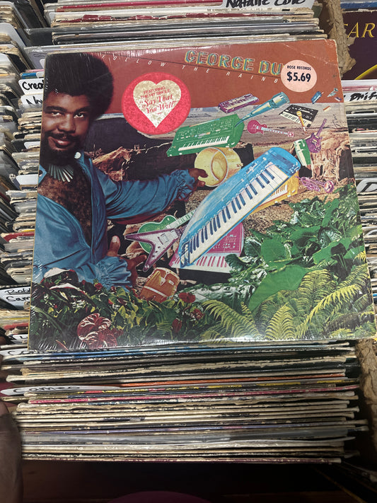 George Duke ‎– Follow The Rainbow Vinyl LP  JE 35701 VG+/VG+
