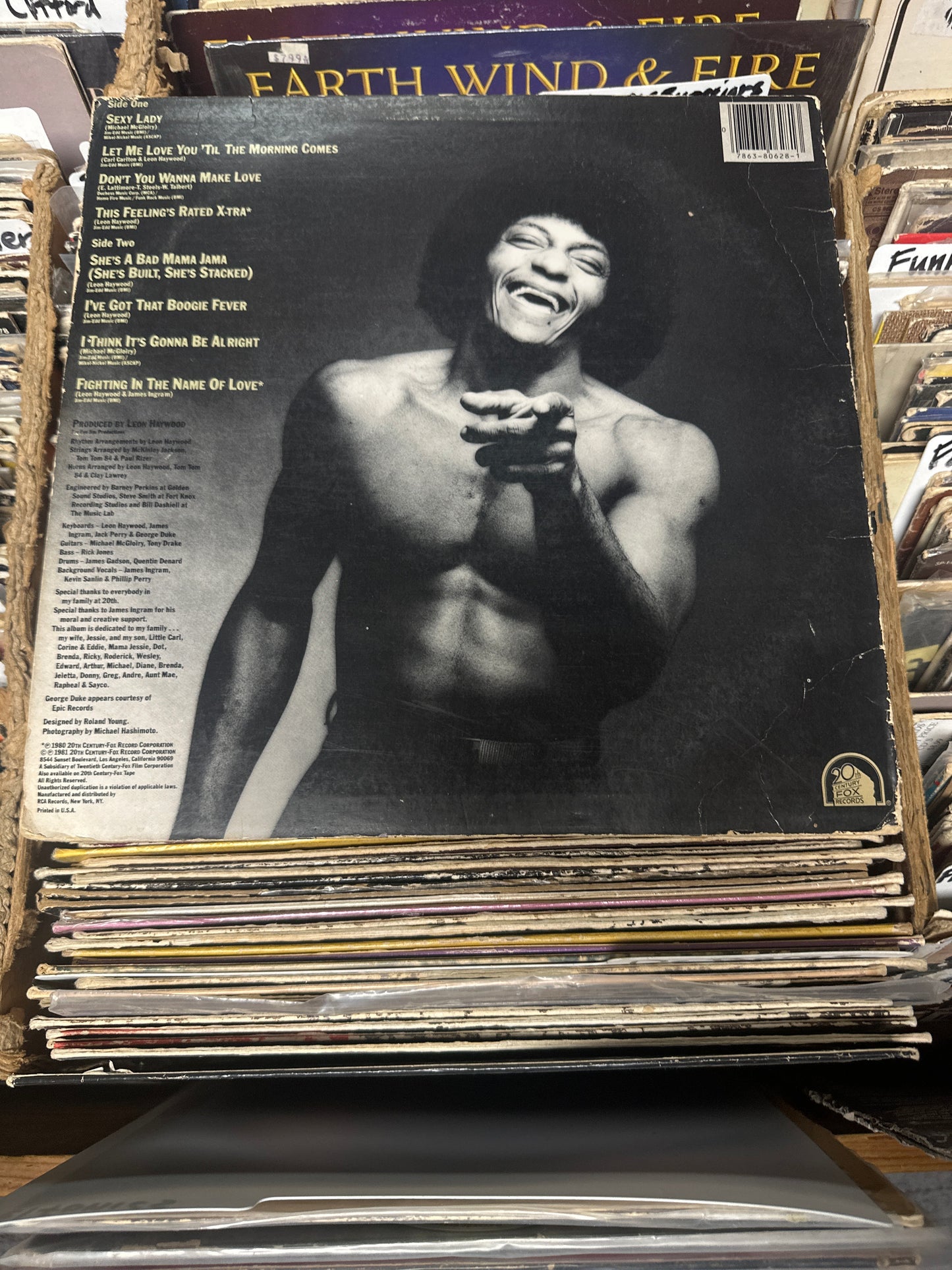 Carl Carlton – Carl Carlton Vinyl Lp T -628 VG+/VG