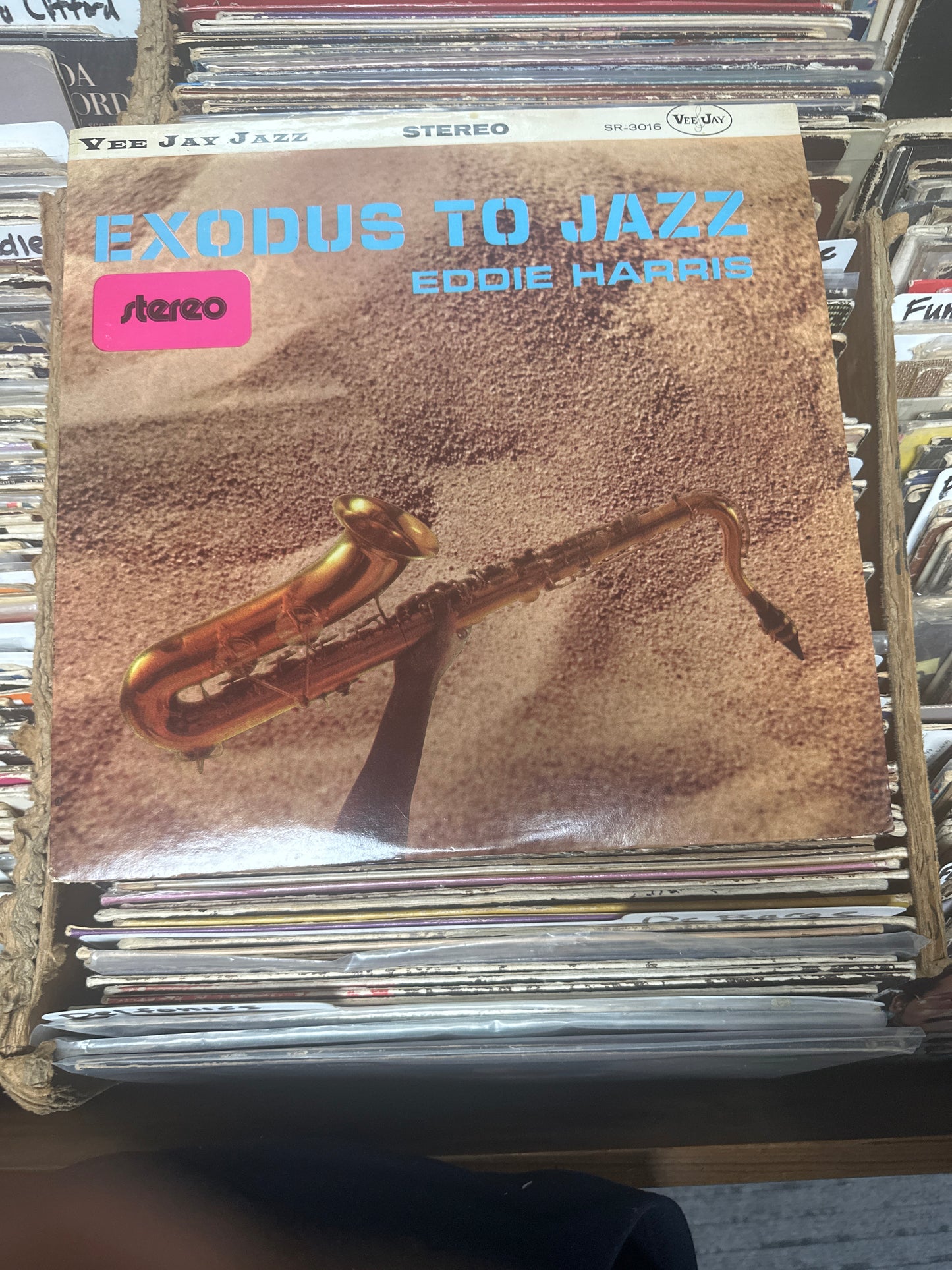 Eddie Harris ‎– Exodus To Jazz Vinyl LP VJS 3016 VG+/VG+