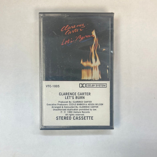 Clarence Carter ‎– Let's Burn Cassette