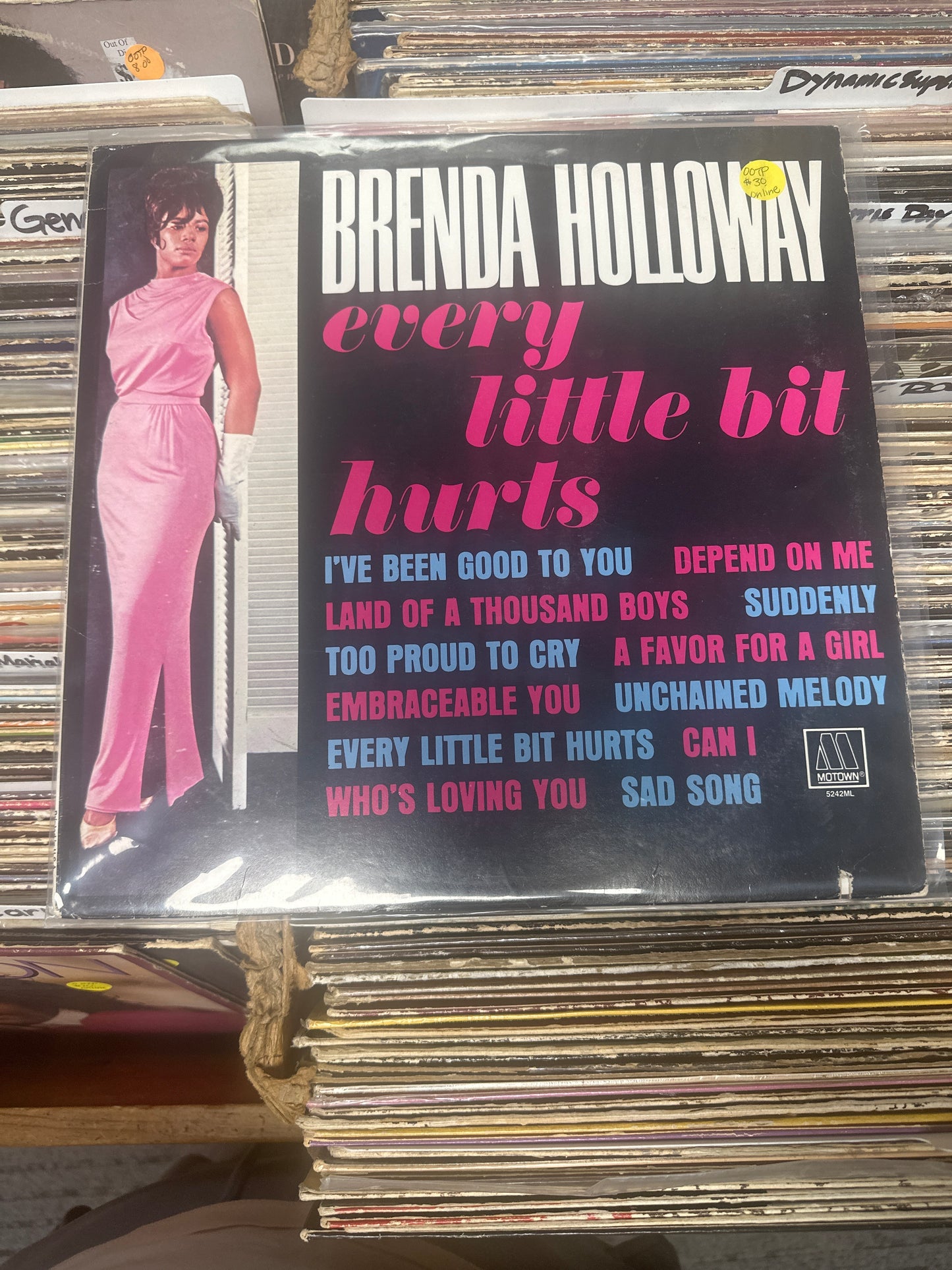 Brenda Holloway – Every Little Bit Hurts Vinyl LP 5242ML VG+/VG+