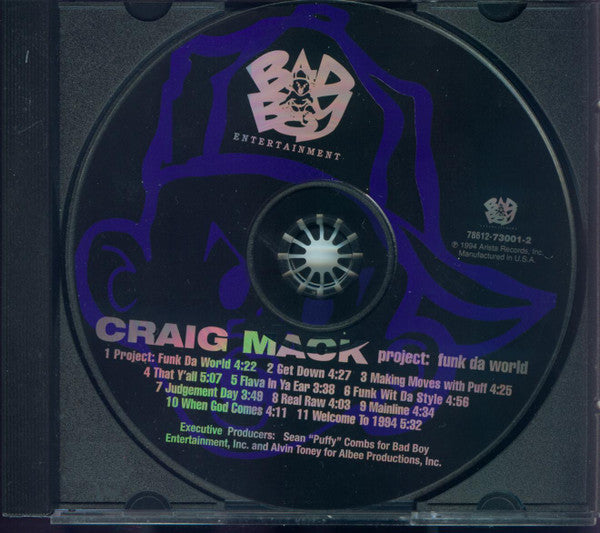 Craig Mack : Project: Funk Da World (CD, Album)