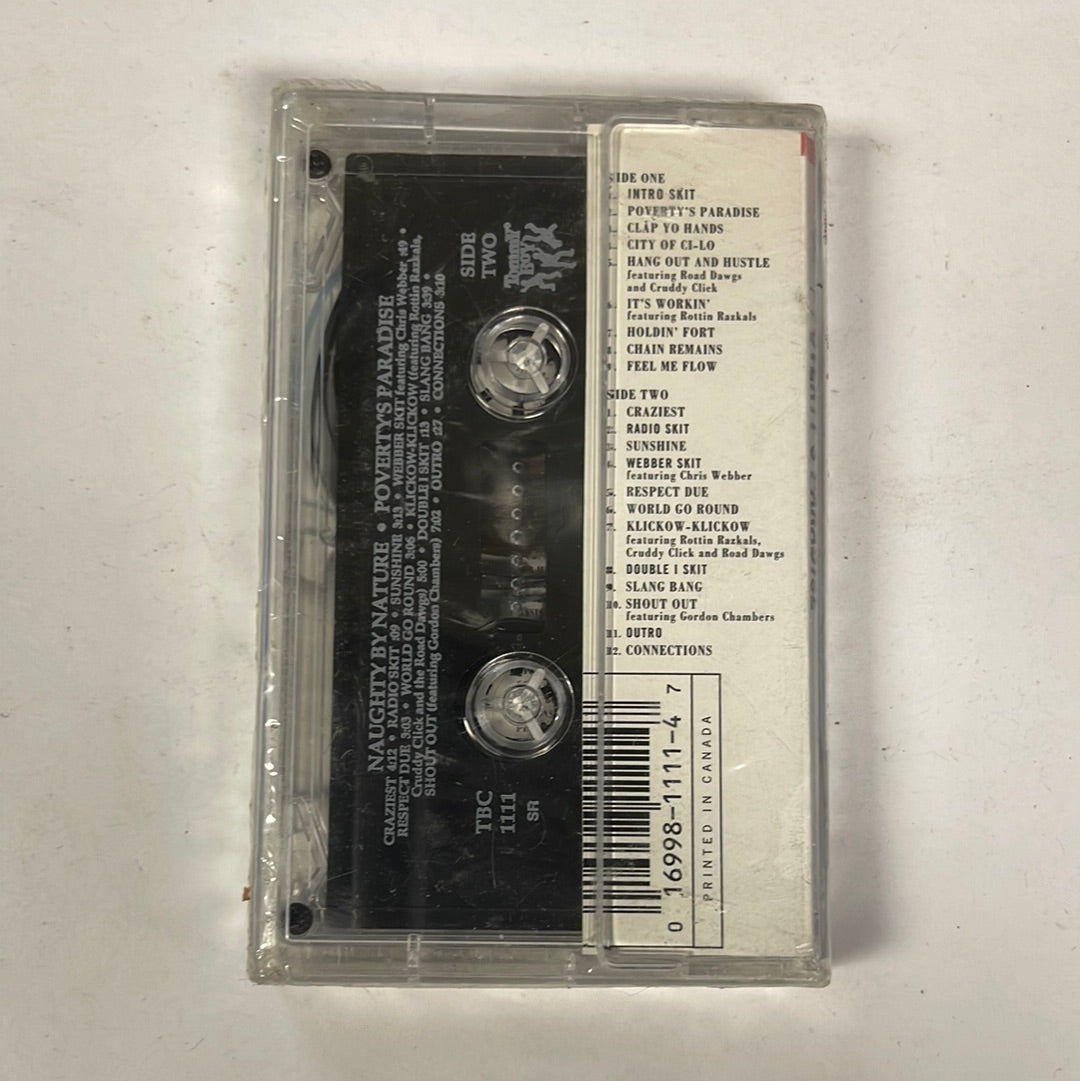 Naughty By Nature Poverty's Paradise Cassette