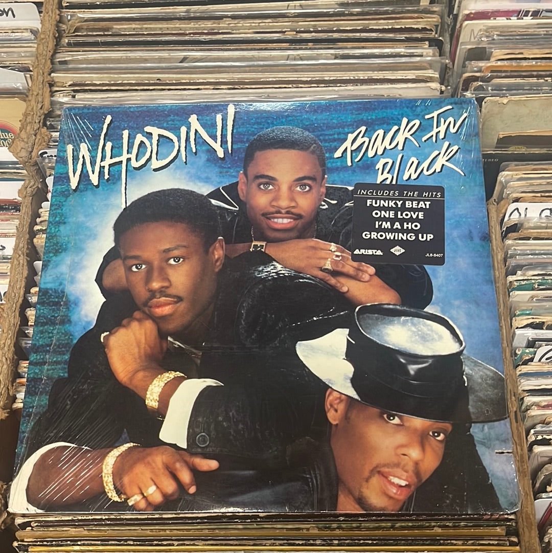 Whodini – Back In Black Vinyl Lp JL8-8407