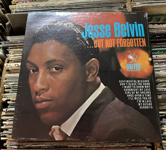 Jesse Belvin ‎...But Not Forgotten Reissue Vinyl Lp