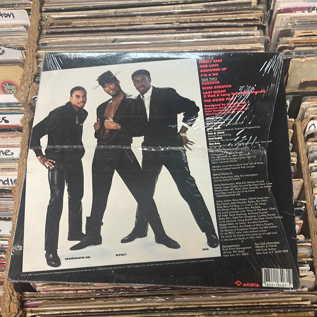 Whodini – Back In Black Vinyl Lp JL8-8407