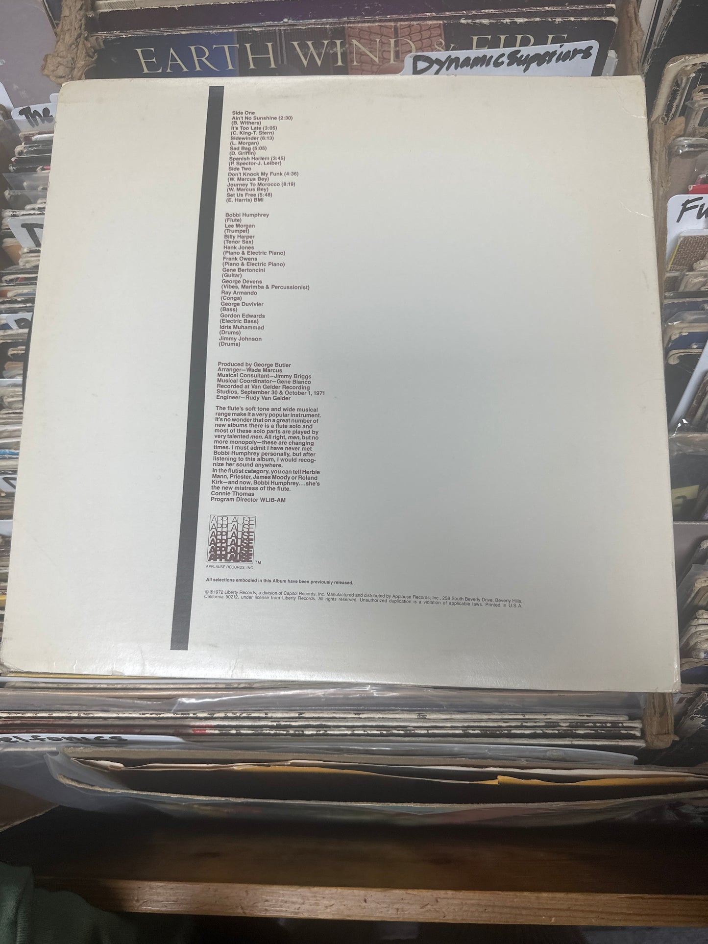 Bobbi Humphrey – Freestyle Vinyl Lp JE 35338