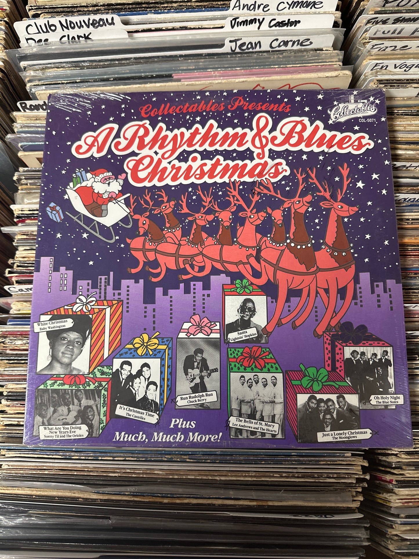 Various ‎– A Rhythm & Blues Christmas Vinyl LP COL 5071