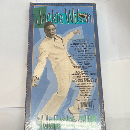 Jackie Wilson – Mr. Excitement! 3 x CD Box Set