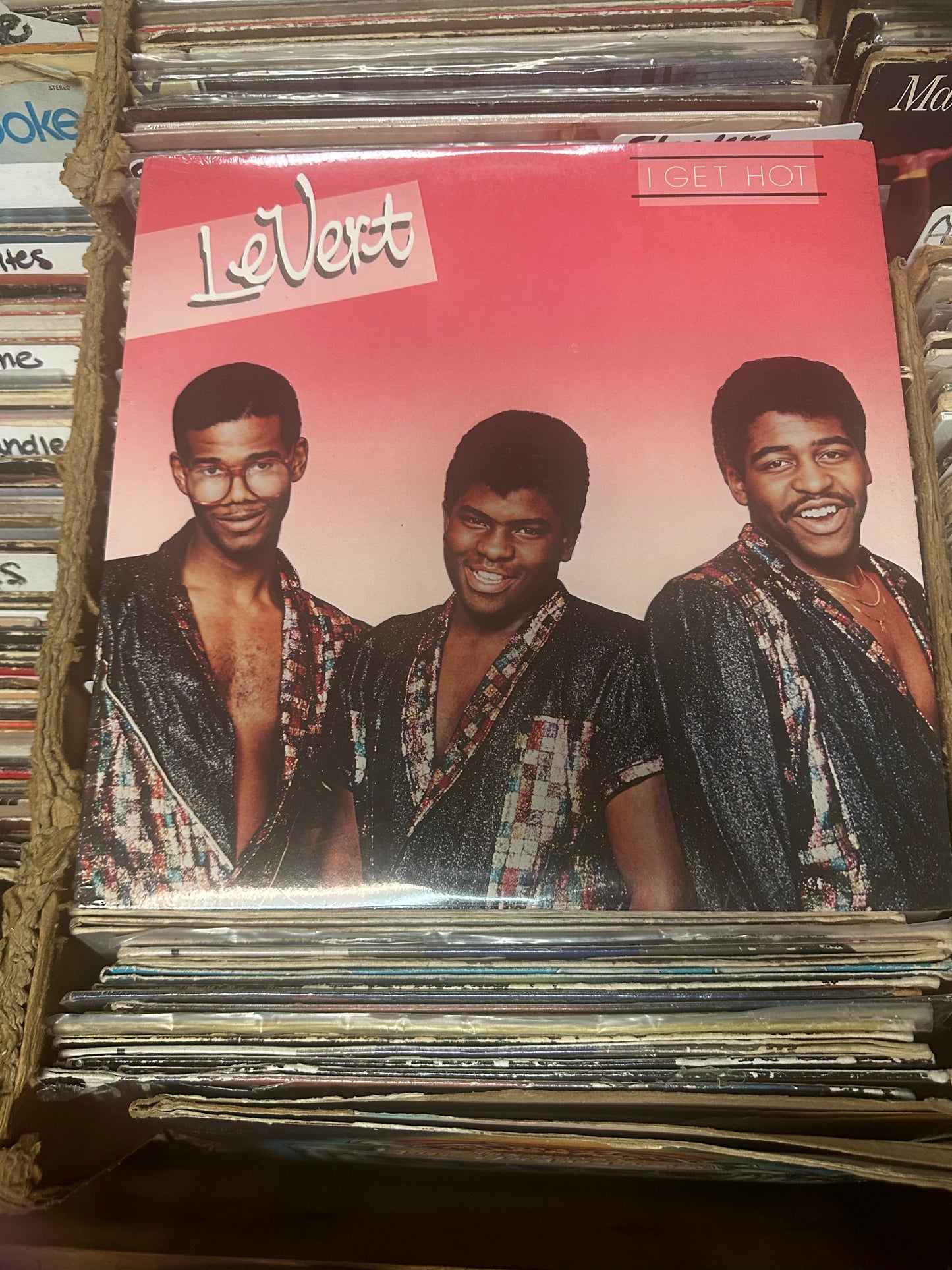 LeVert – I Get Hot vinyl Lp