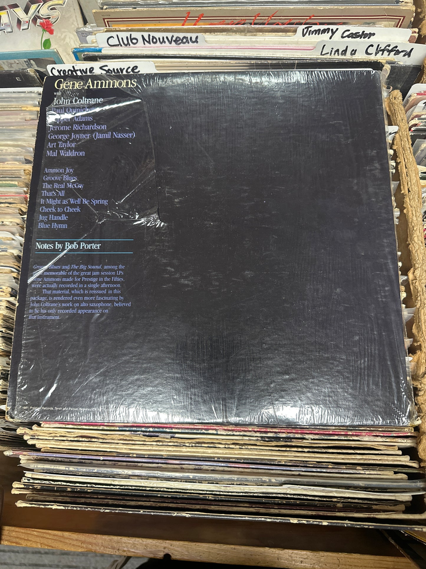 Gene Ammons – The Big Sound 2xVinyl LP VG/VG+