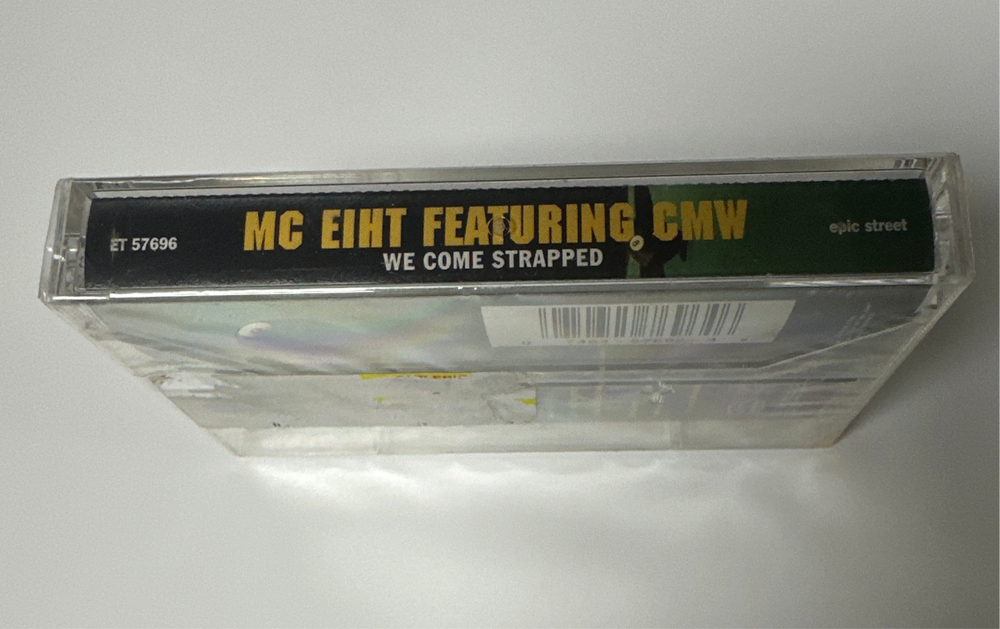 MC Eiht Featuring CMW ‎– We Come Strapped Cassette ET 57696