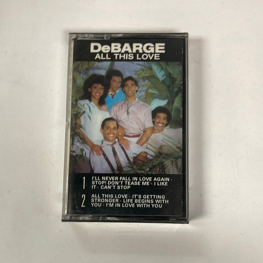 DeBarge All This Love Cassette