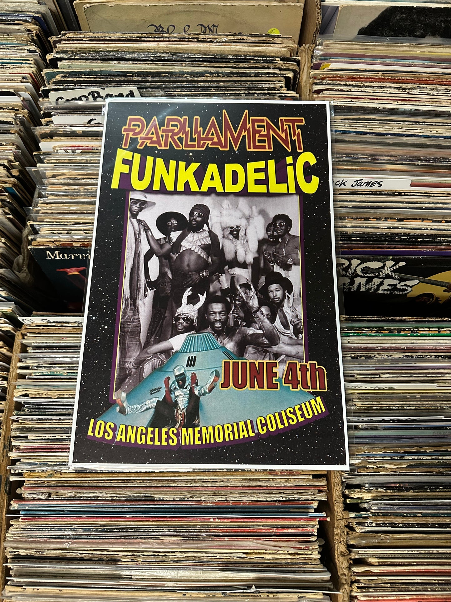 Parliament/Funkadelic LA Concert Poster