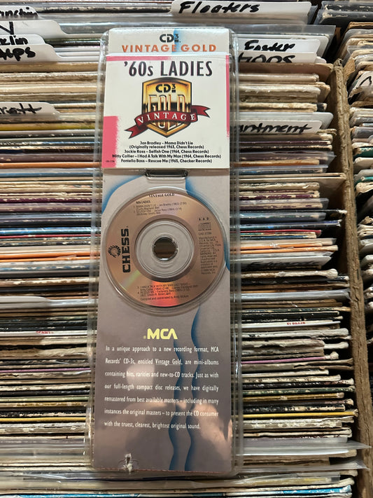 Various ‎– '60s Ladies Vintage Gold Mini Cd