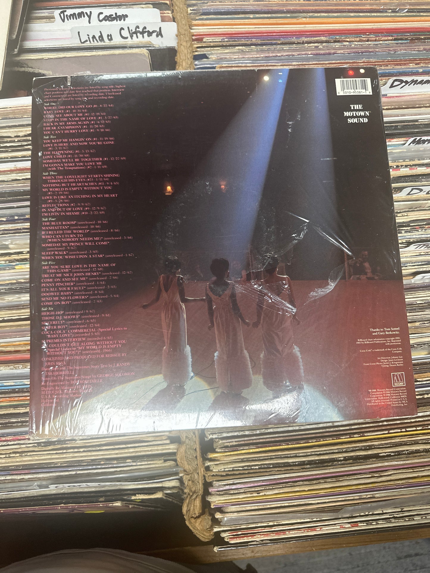 Diana Ross And The Supremes* ‎– 25th Anniversary 3xVinyl LP NearMint/VG+