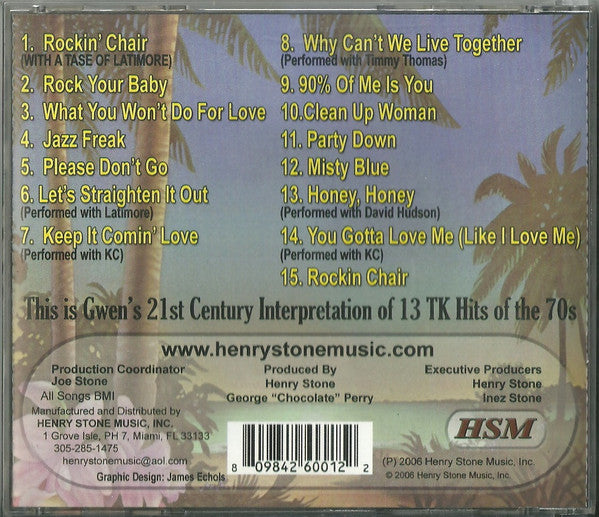 Gwen McCrae : Gwen McCrae Sings TK (CD, Album)