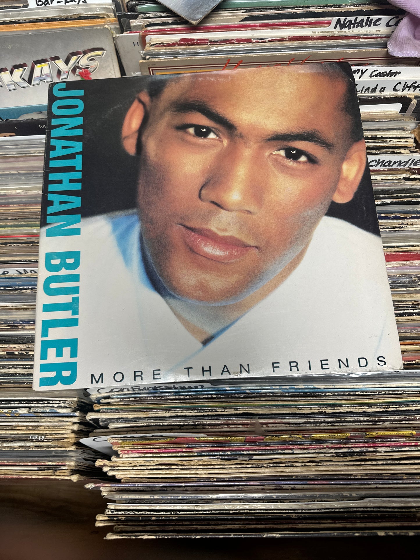 Jonathan Butler – More Than Friends Vinyl LP  1136-1-J VG+/VG+
