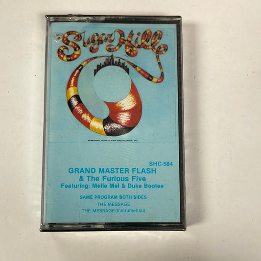 Grand Master Flash & The Furious Five Feat.: Melle Mel & Duke Bootee – The Message Misprint Single Cassette