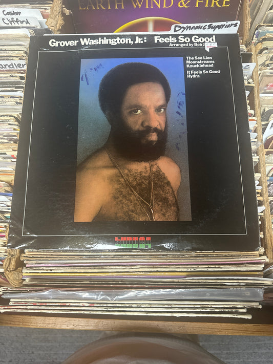 Grover Washington, Jr. ‎– Feels So Good Vinyl LP KU-24 S1 VG+/VG
