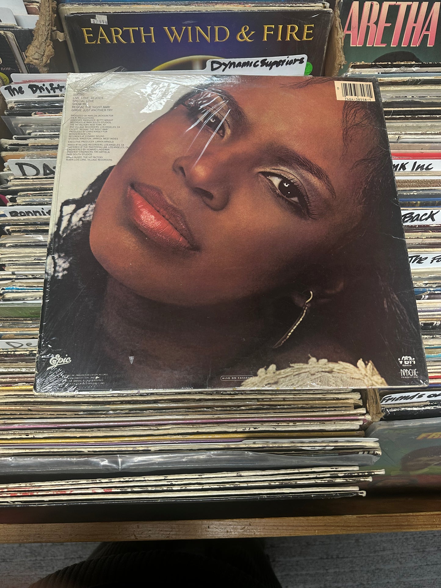 Betty Wright ‎– Wright Back At You Vinyl LP VG+/VG+