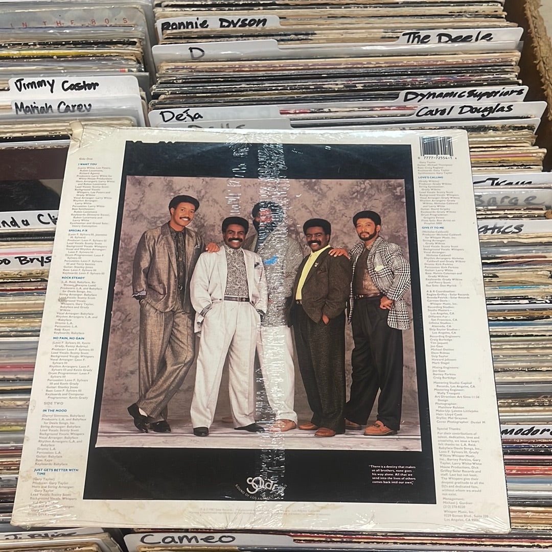 The Whispers – Just Gets Better With Time Vinyl Lp ST-72554