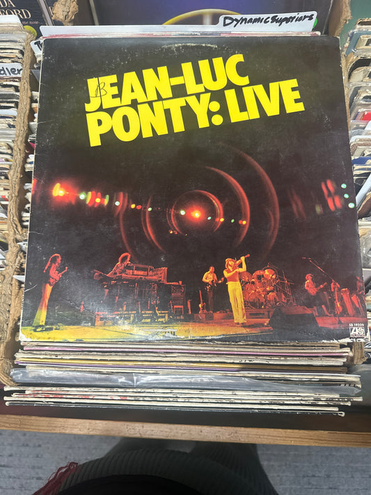 Jean-Luc Ponty ‎– Live Vinyl Lp SD 19229 (RI) VG/VG