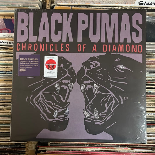 Black Pumas – Chronicles Of A Diamond (Clear w/ Purple & Red Splatter) Vinyl Lp