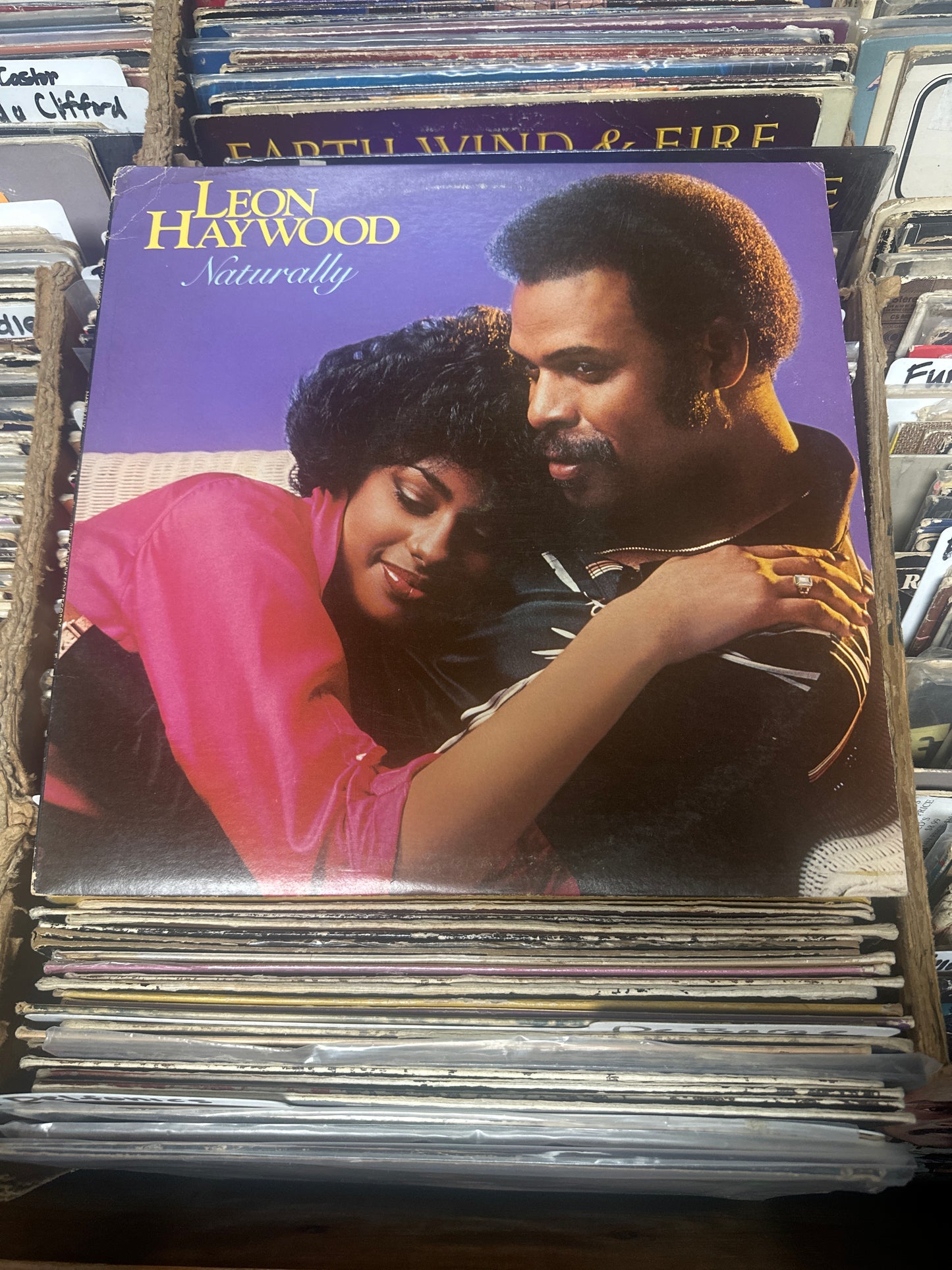 Leon Haywood ‎– Naturally Vinyl LP T-613 VG+/VG+