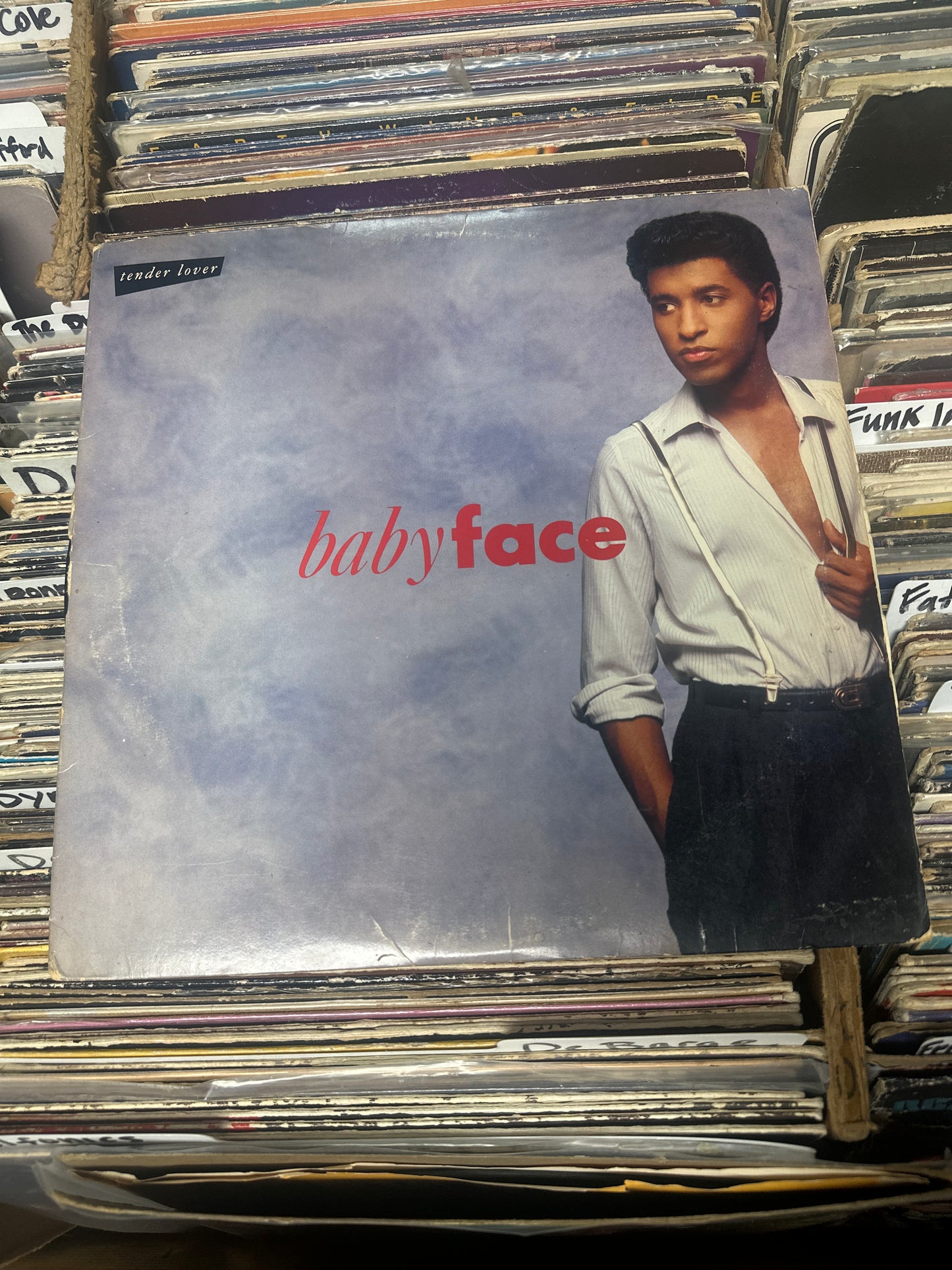 Babyface – Tender Lover Vinyl Lp FZ 45288 Vg/Vg